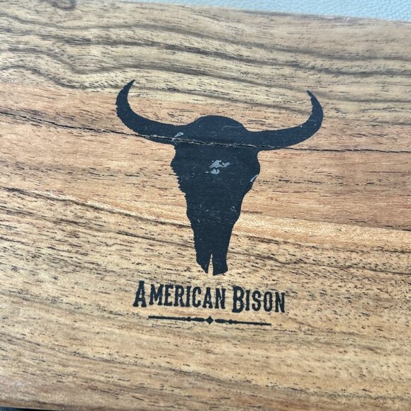 American Bison Brown Genuine Leather Wallet Western Rodeo Cowboy Father’s Day Ne - Picture 9 of 12